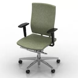 Wheels Armchair Sona 3d model
