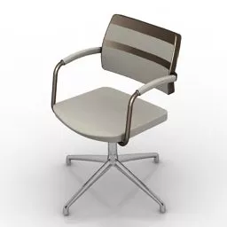 Office Simple Armchair 3d model Office Simple Armchair 3d model