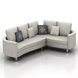 Corner Sofa V2 3d model