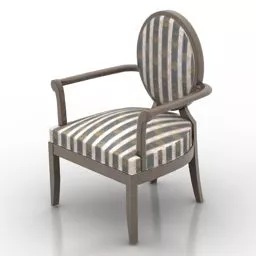 Antique Classic Armchair Design 3d model Antique Classic Armchair Design 3d model