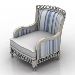 Home Reading Armchair 3d model