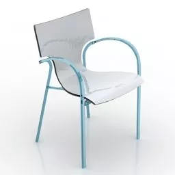 Plastic Armchair Strada 3d model