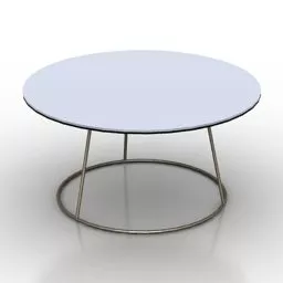 Round Coffee Table Breeze 3d model