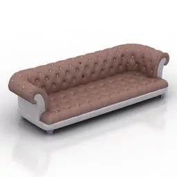 Chesterfield Sofa Cappellini 3d model