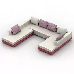 Line Assorted Object 3d model