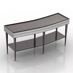 Corner Table 3d model