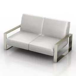 Sofa Koinor 2 Seats Furniture 3d model