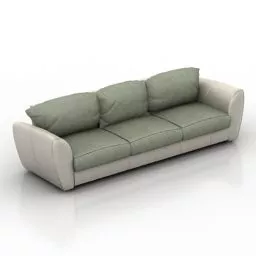 Fabric Sofa Goa 3d model Fabric Sofa Goa 3d model