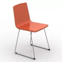 Ikea Plastic Chair 3d model