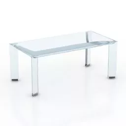 Glass Table Felix 3d model