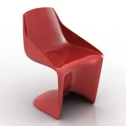 Modern Plastic Chair Kochanowicz 3d model