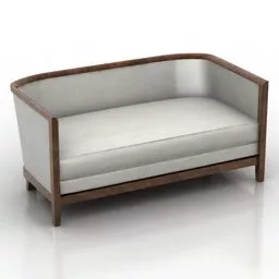 Elegant Sofa 3d model