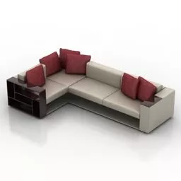 Corner Sofa Blest 3d model