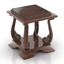 Seat Antique Style 3d model Seat Antique Style 3d model