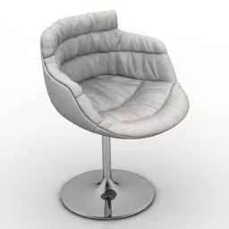 Armchair Flow One Leg 3d model