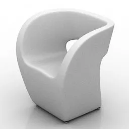Modern Armchair Moroso 3d model