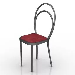 Home Iron Chair 3d model