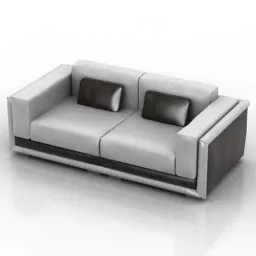 Living Room Sofa Rossini 3d model