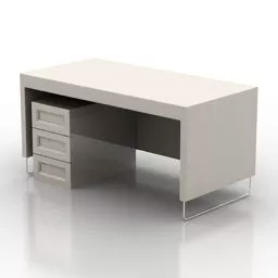 Pc Table 3d model