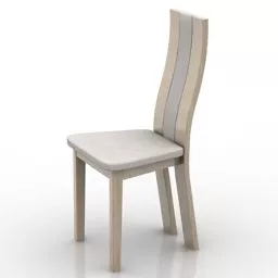 Simple Dinning Chair 3d model