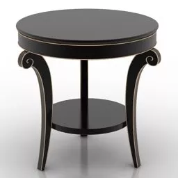 Living Room Decorative Table 3d model