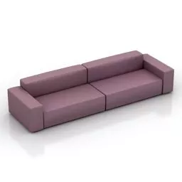Sofa Zipcouch Living Room 3d model