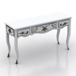 Antique Classic Console 3d model