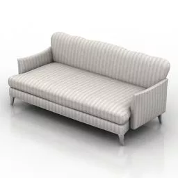Loveseat Sofa Baker 3d model
