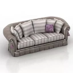 Vintage Sofa Ricordi 3d model
