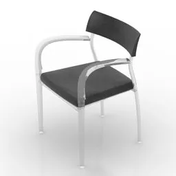 Simple Armchair Bernhardt Design 3d model