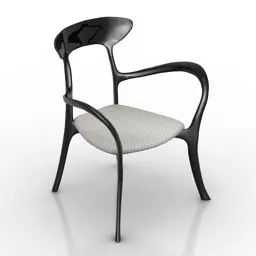 Art Armchair Ceccotti 3d model