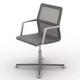 Work Armchair Hager Design 3d model