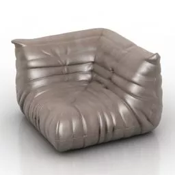 Bag Armchair Togo V1 3d model