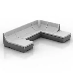 Sectional Corner Sofa Lagunafurniture 3d model