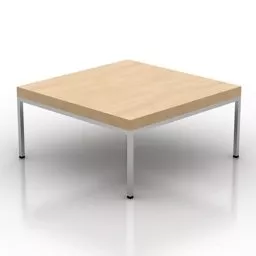 Square Table Coffee 3d model