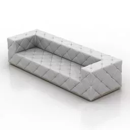 Multi Seaters Sofa Longhi Decor 3d model