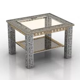 Square Table Table Jumbo 3d model Square Table Table Jumbo 3d model