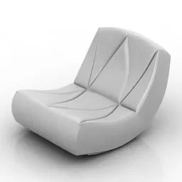 Armchair Japan Design 3d model
