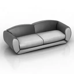 Sofa Loveseat 3d model