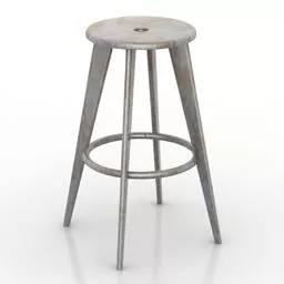 Metal Chair V2 3d model