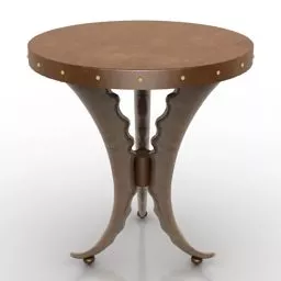Round Table Coffee Dialma 3d model