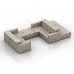 Sofa Ugo Design 3d model