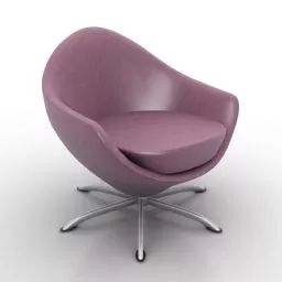 Leather Armchair Corinto 3d model