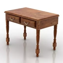 Antique Table 3d model