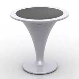 Round Stool Chair 3d model