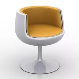 Armchair Glass Shaped 3d model