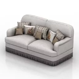Loveseat Sofa Dolfi 3d model