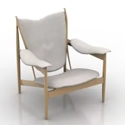 Scandinavian Armchair Skandium 3d model