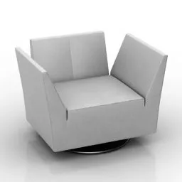 Modern Armchair Ribot 3d model