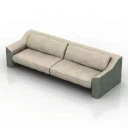 Loveseat Sofa Vilem 3d model